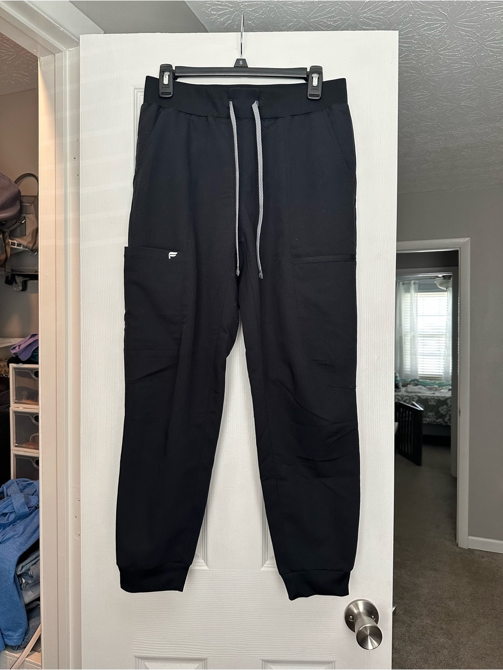 Fabletics Black Srub Jogger Pants